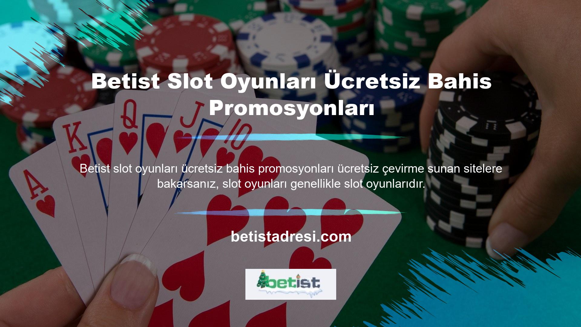 Betist Slot Oyunları oyunu Bedava Bahis Promosyon sitesine taşındı